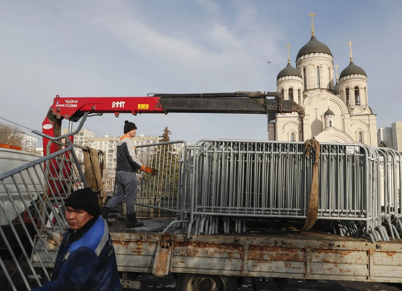 Nawalny-Trauerfeier, Moskau 