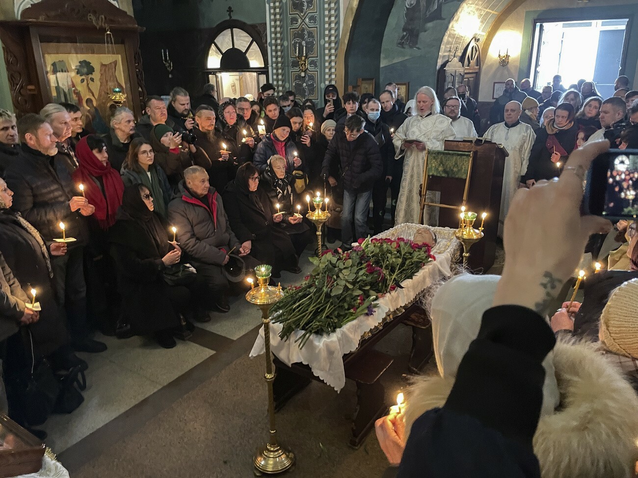 Trauerfeier Nawalny, Kirche