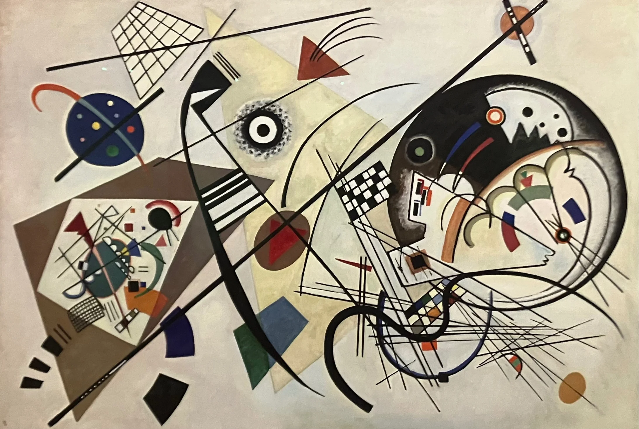 Kandinsky: Durchgehender Strich