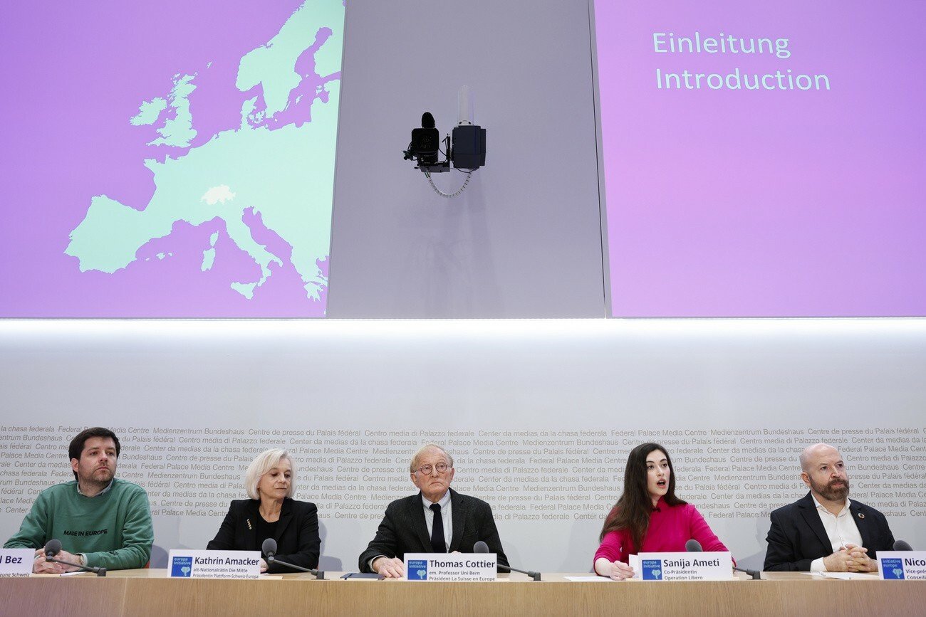 Pressekonferenz Bern, Proeuropäer