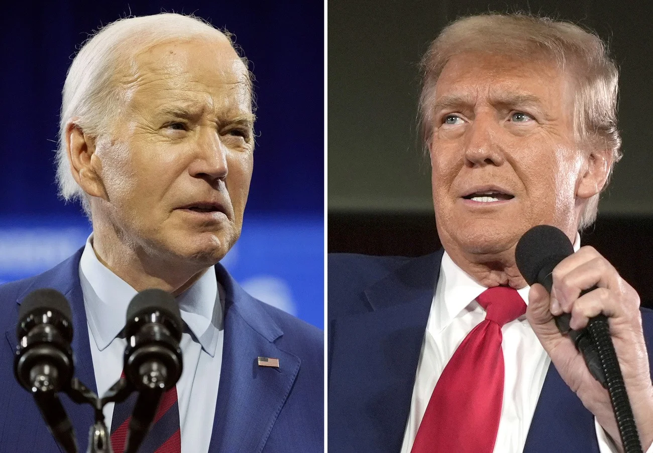 Biden, Trump 