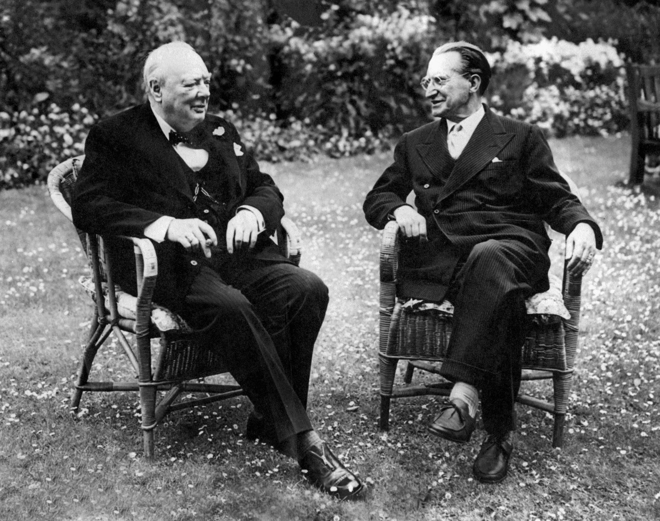 Churchill, De Gasperi 