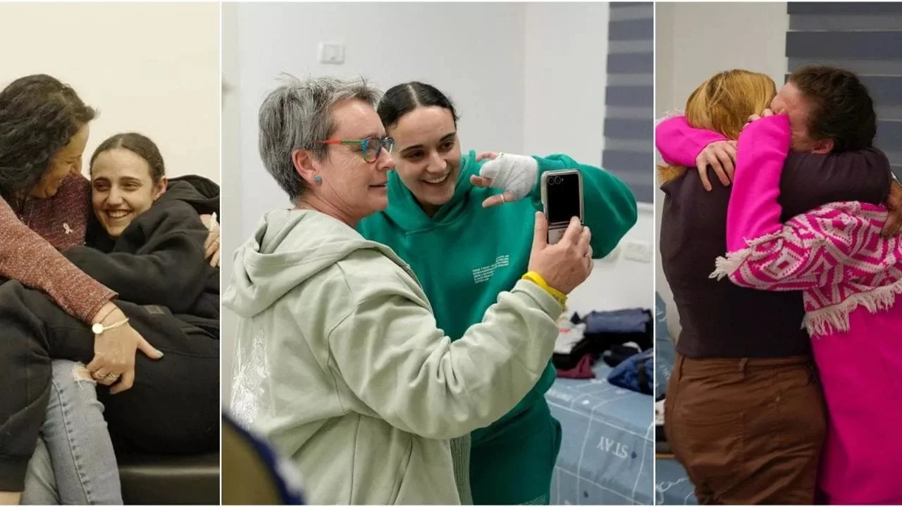 Freilassung der ersten drei Geiseln