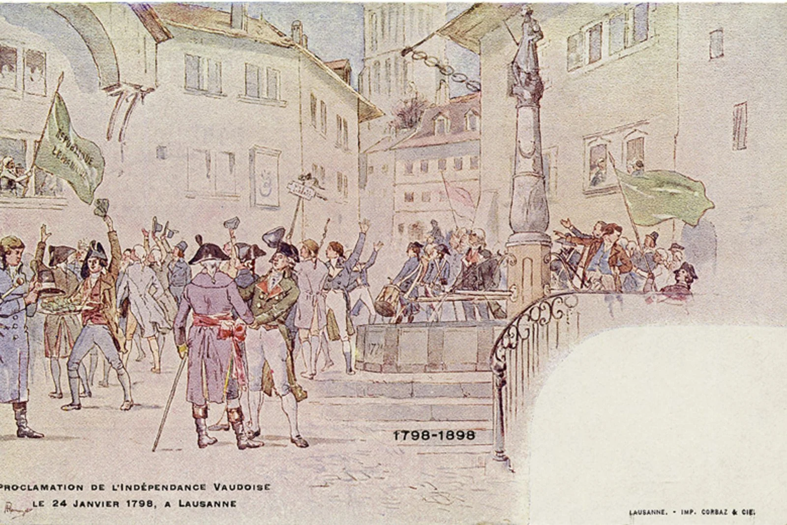 Waadt, Unabhängigkeit