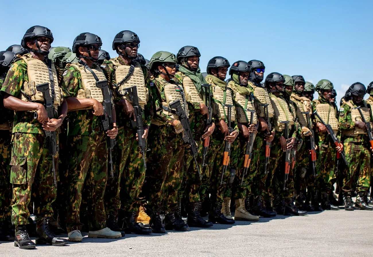 Kenianische Polizisten, Haiti 