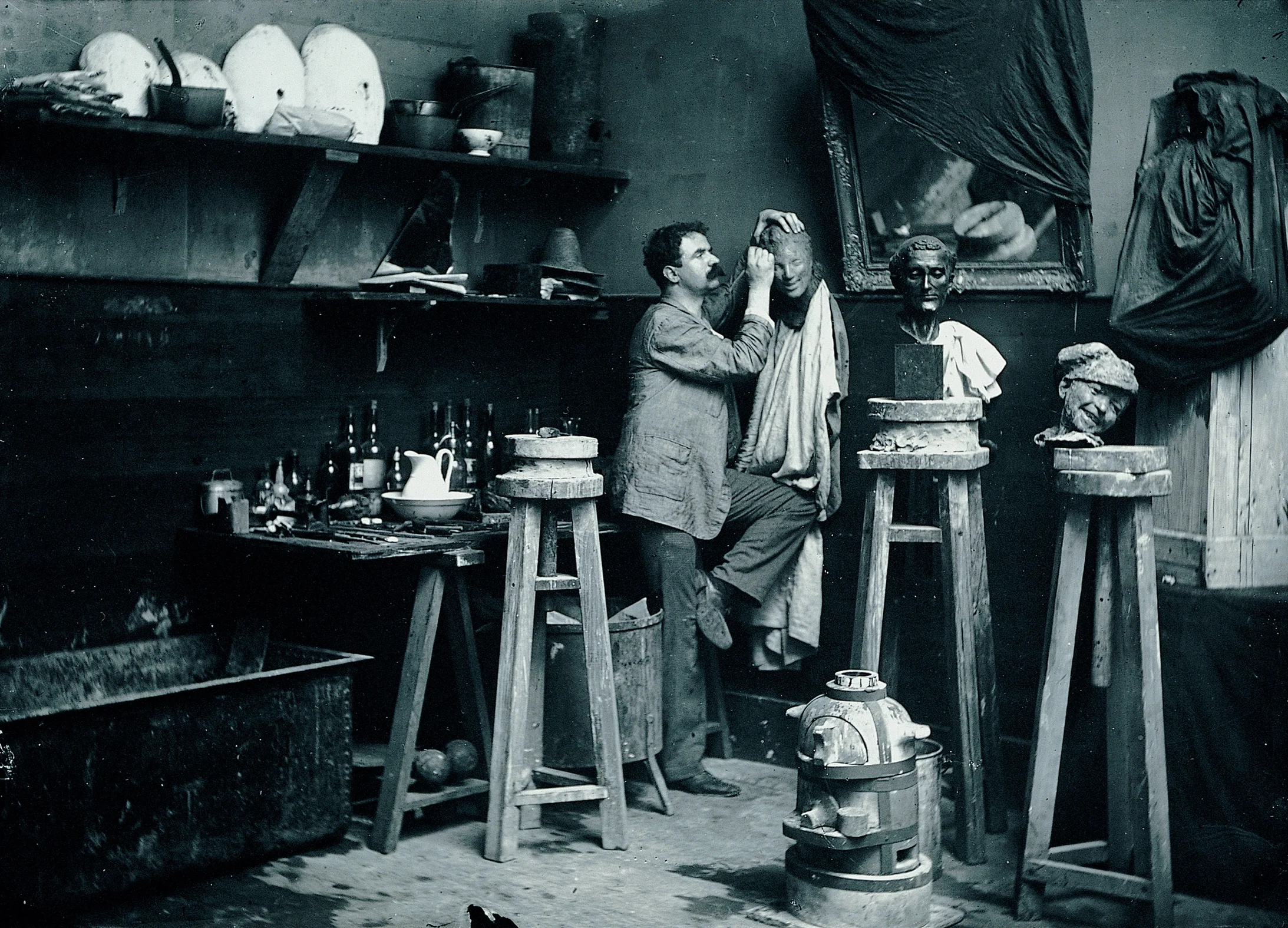 Medardo Rosso, Atelier