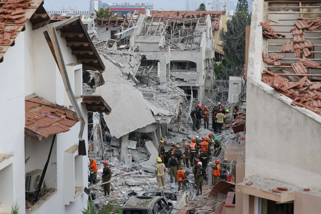 Iranischer Luftangriffe bei Tel Aviv