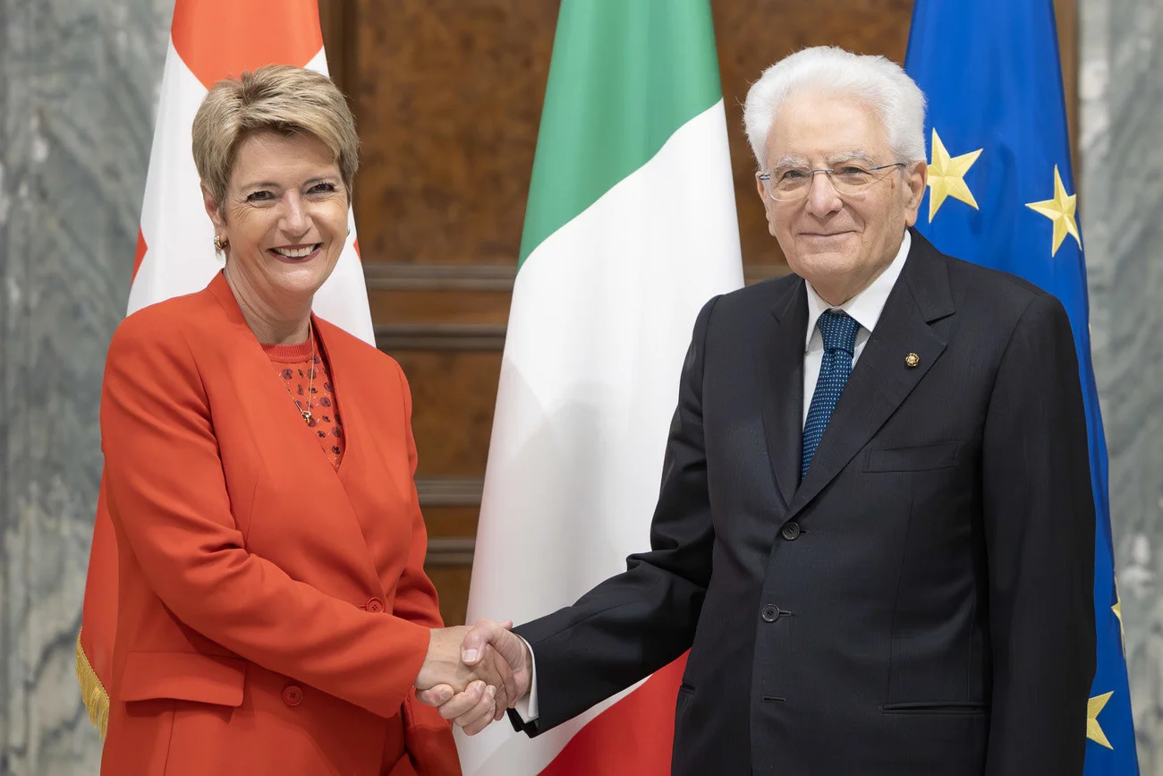 Keller-Sutter, Mattarella