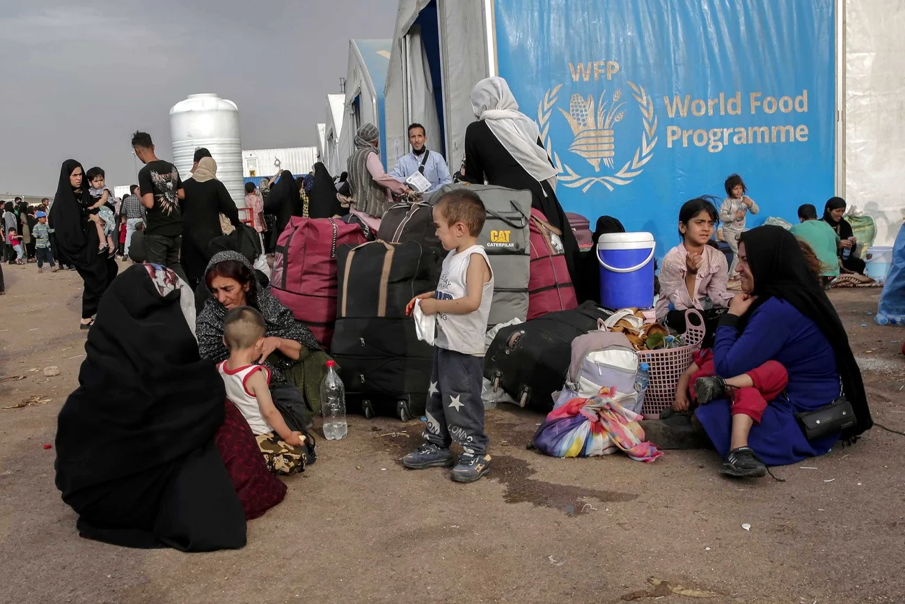 Deportierte afghanische Flüchtlinge aus Iran 