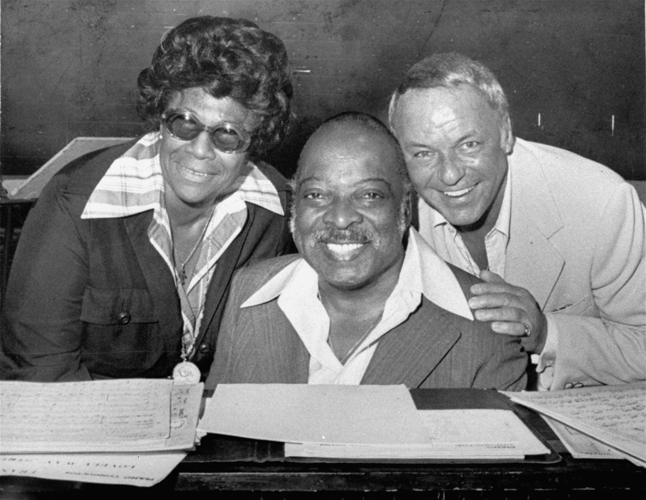 Ella Fitzgerald, Count Basie, Frank Sinatra