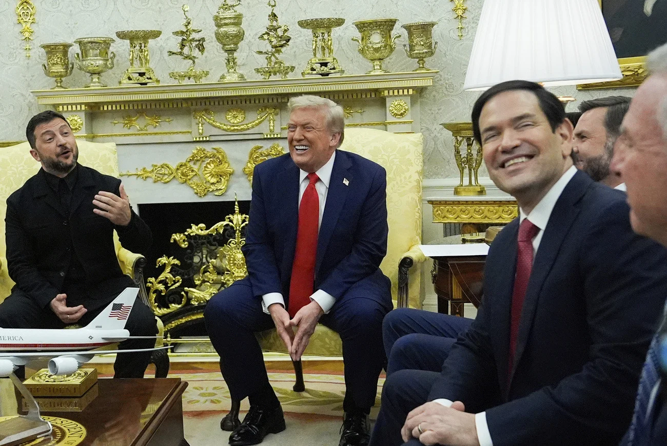 Selenskyj, Trump, Rubio