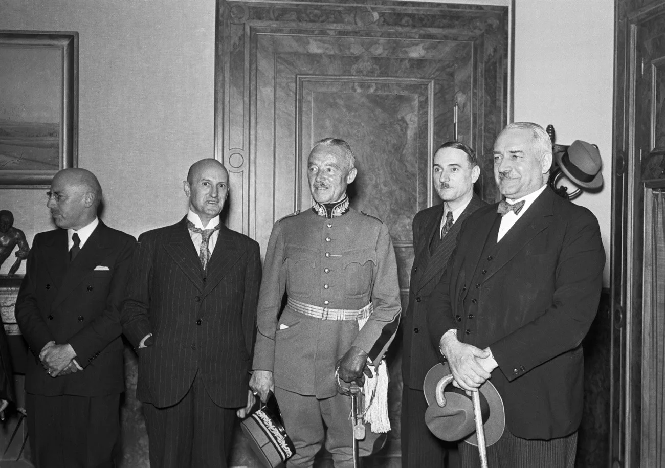 Hermann Obrecht (rechts)