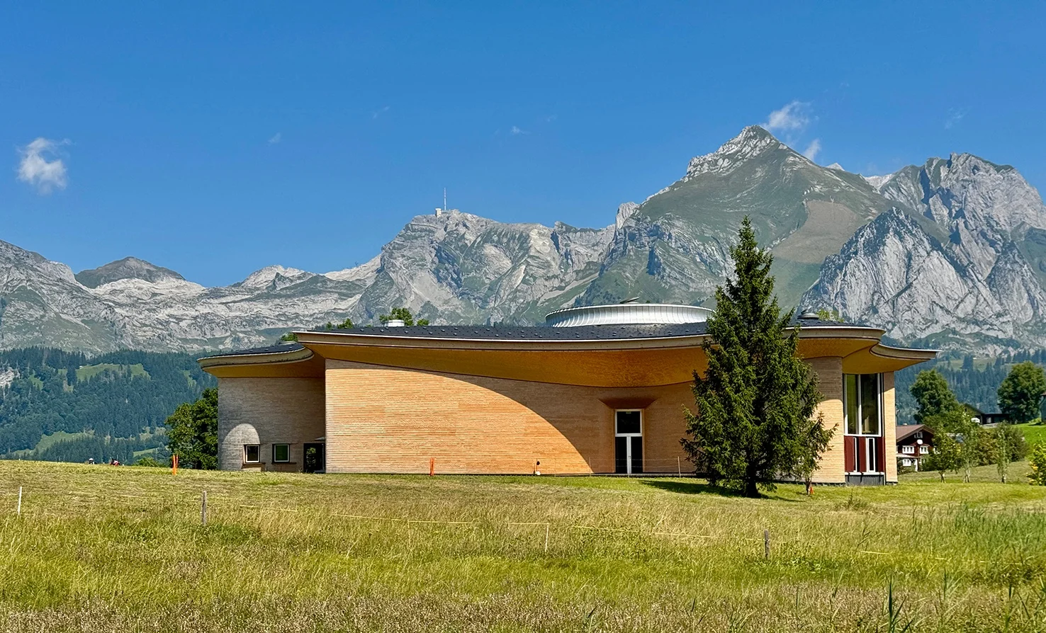 Klanghaus und Säntis