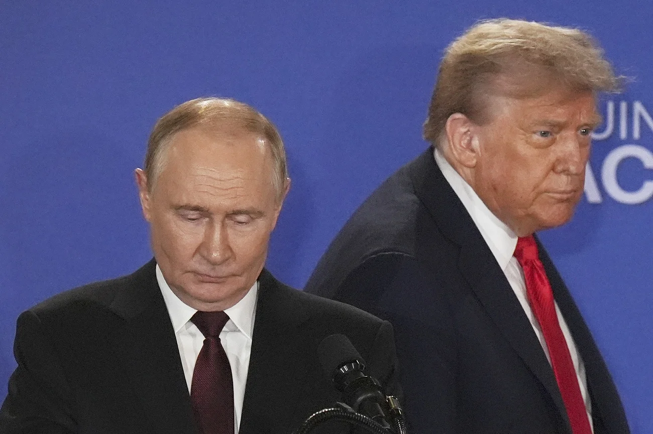 Putin und Trump in Anchorage