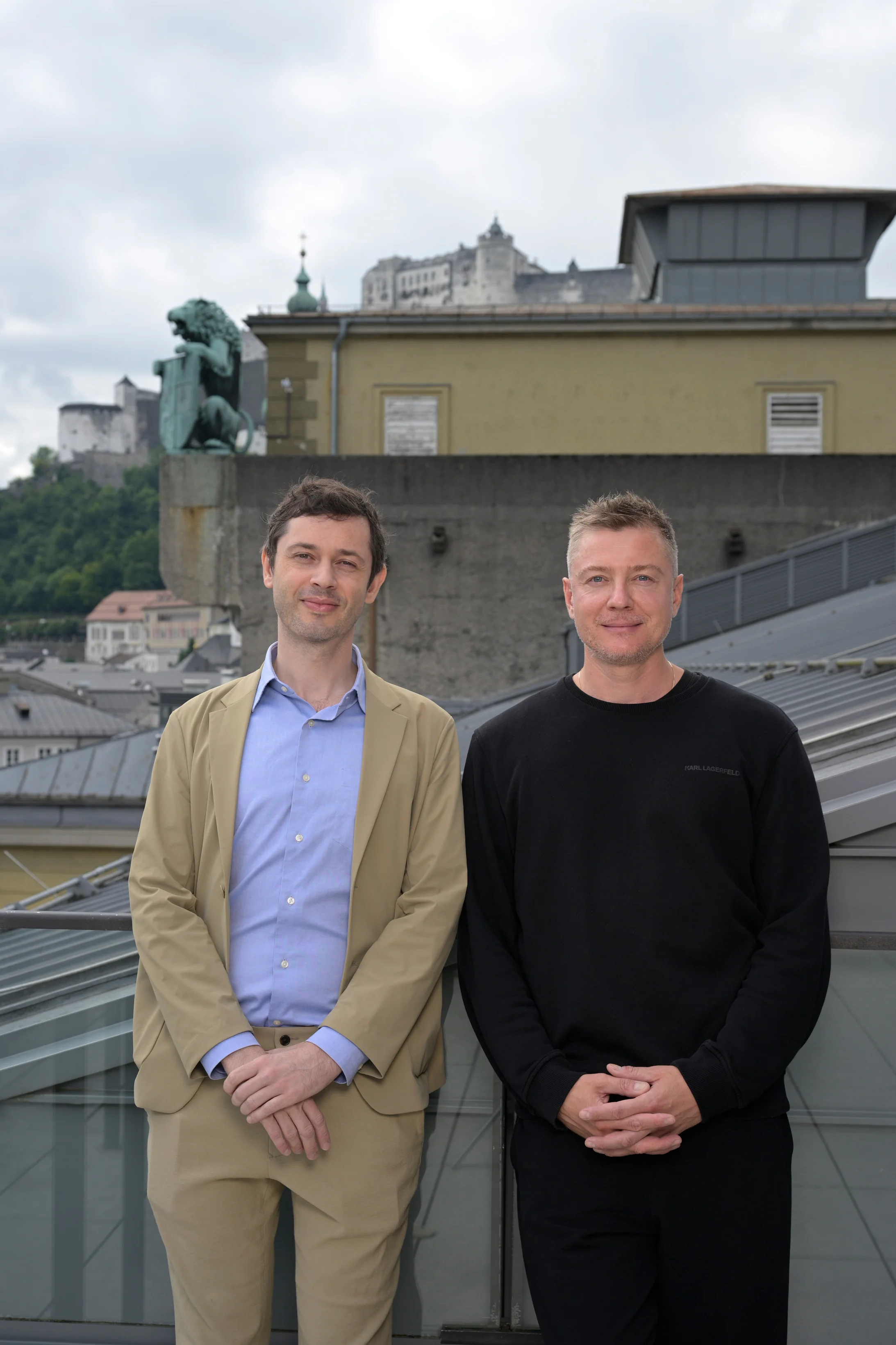 Maxime Pascal (links) und Evgeny Titov 