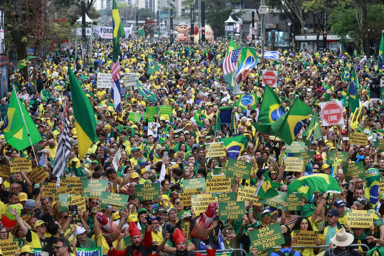 Pro-Bolsonaro-Demonstration
