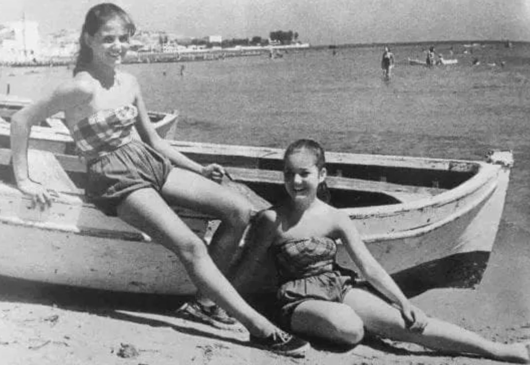 Claudia und Blanche Cardinale