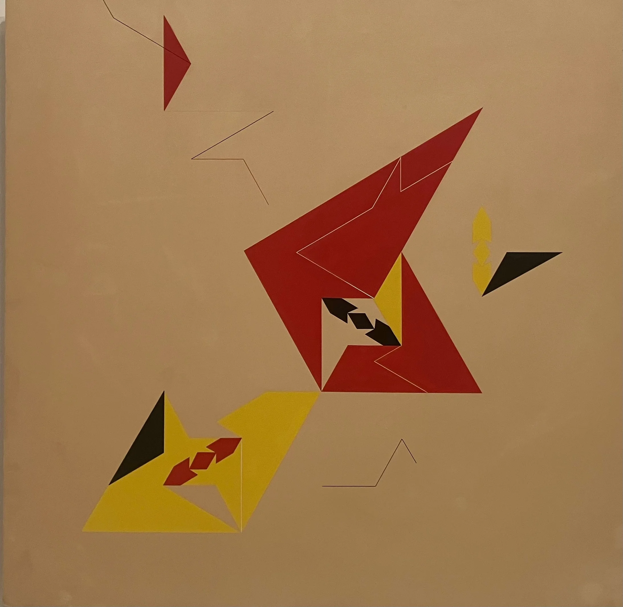 Richard Paul Lohse: Abwandlung einer Figur