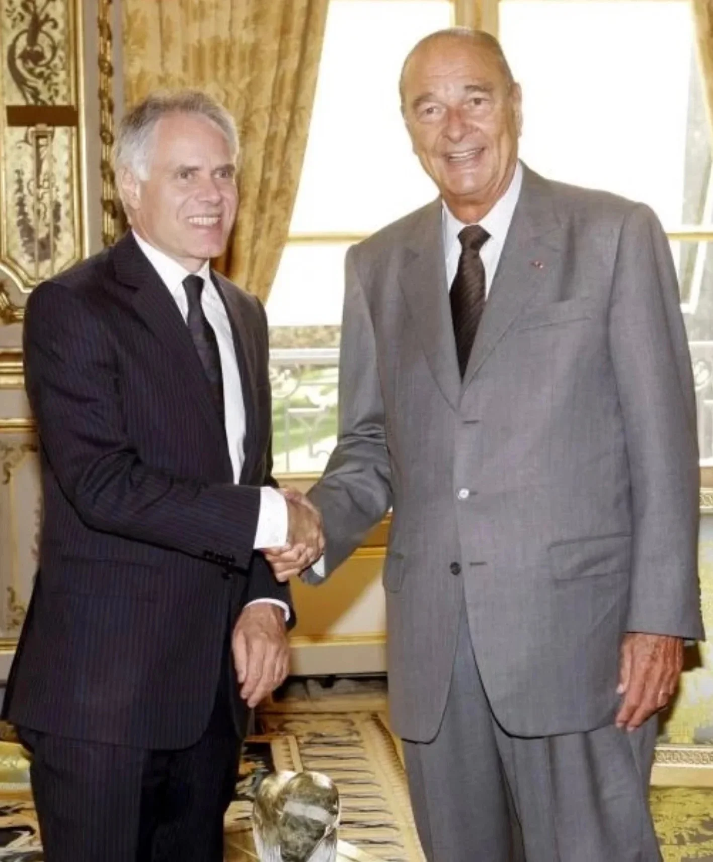 Jacques Chirac, Moritz Leuenberger