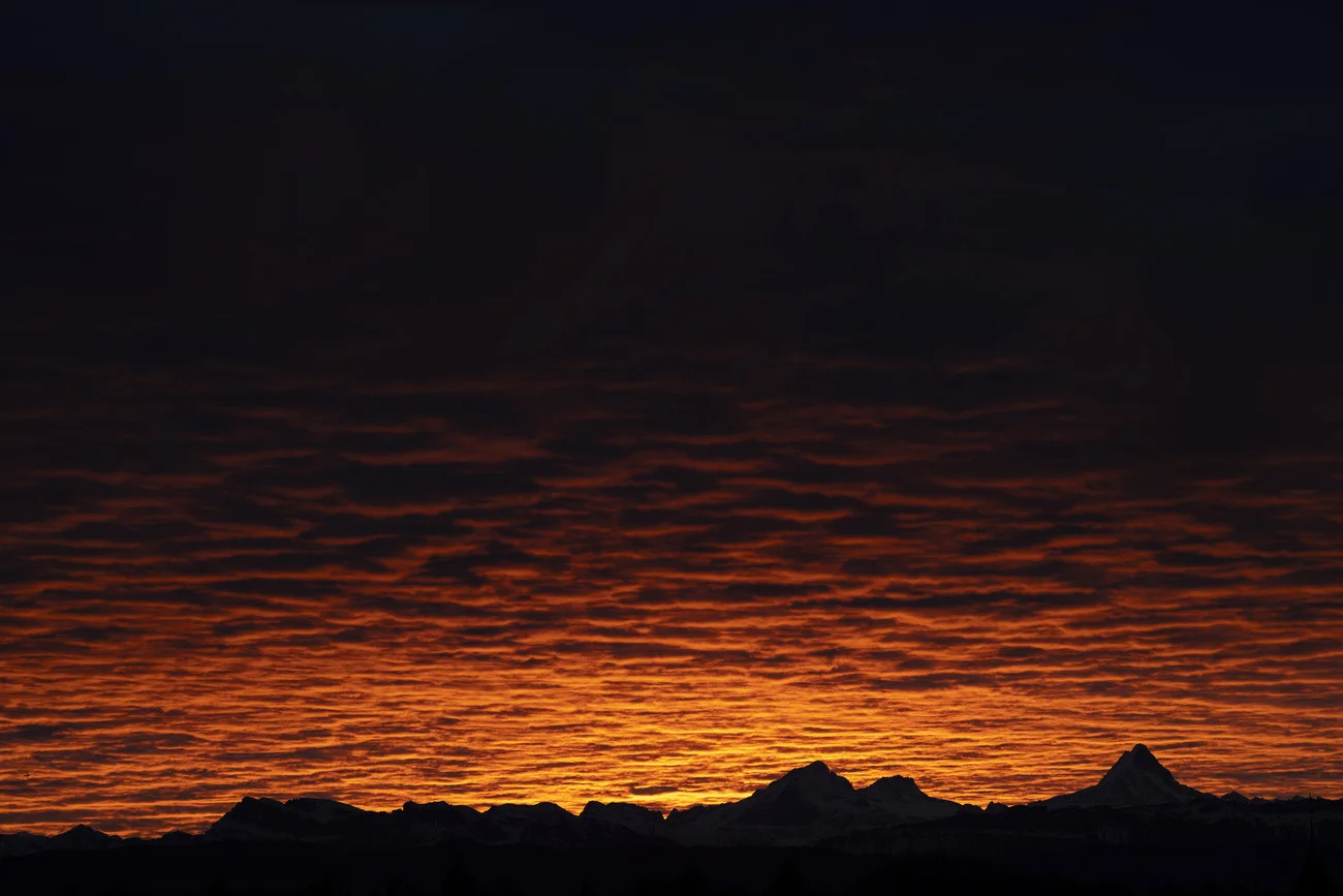 Bern, Sonnenaufgang