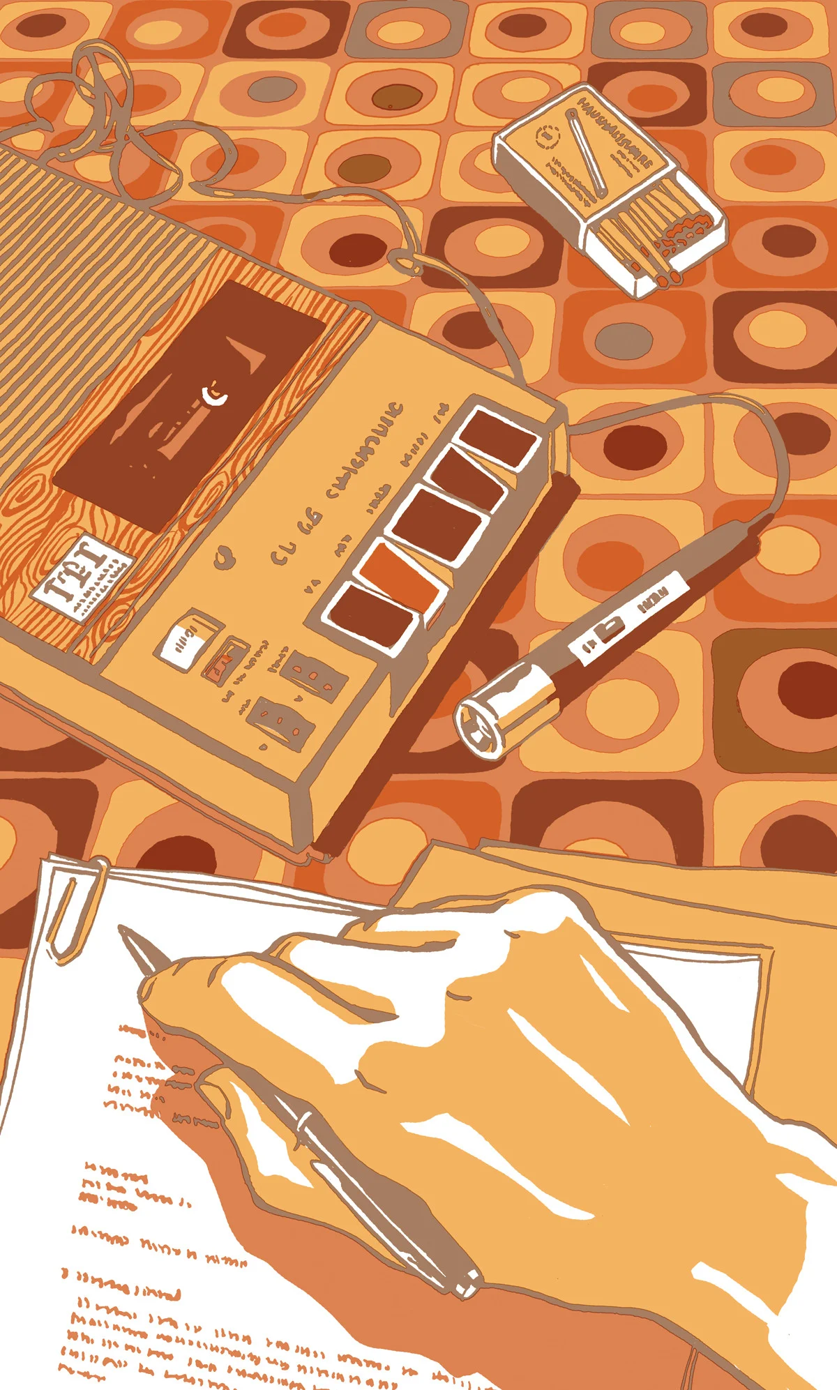 Singer lässt das Tonband mitlaufen …