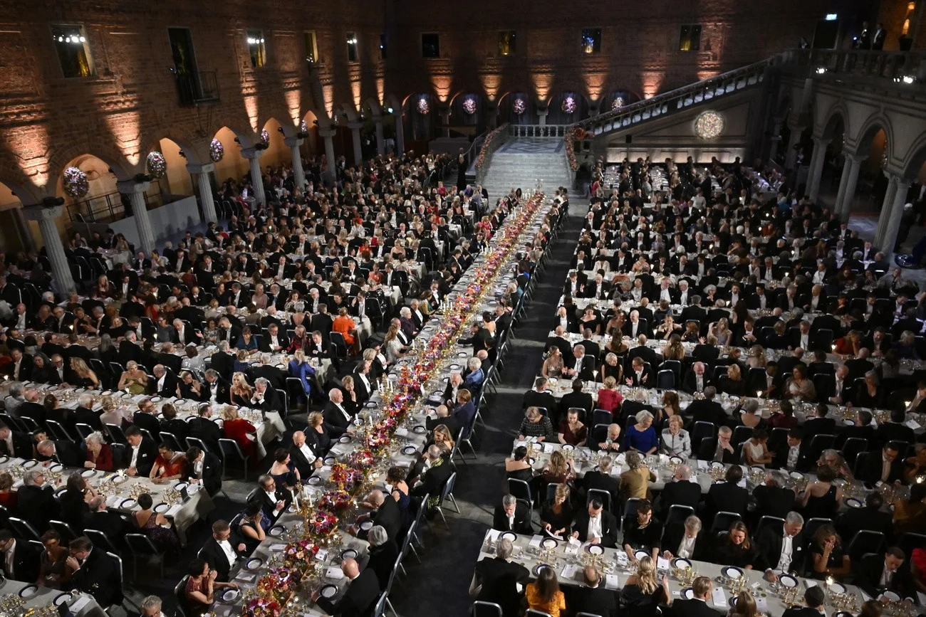 Nobelpreis-Bankett in Stockholm