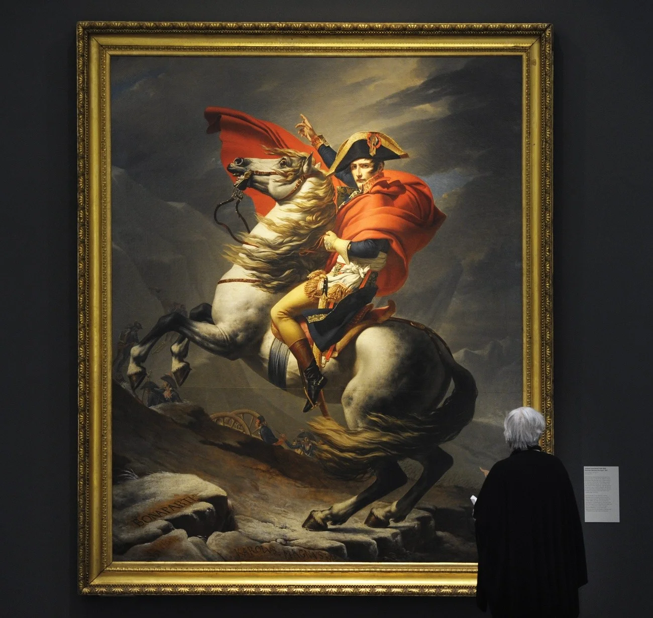 David, Napoleon überquert die Alpen 