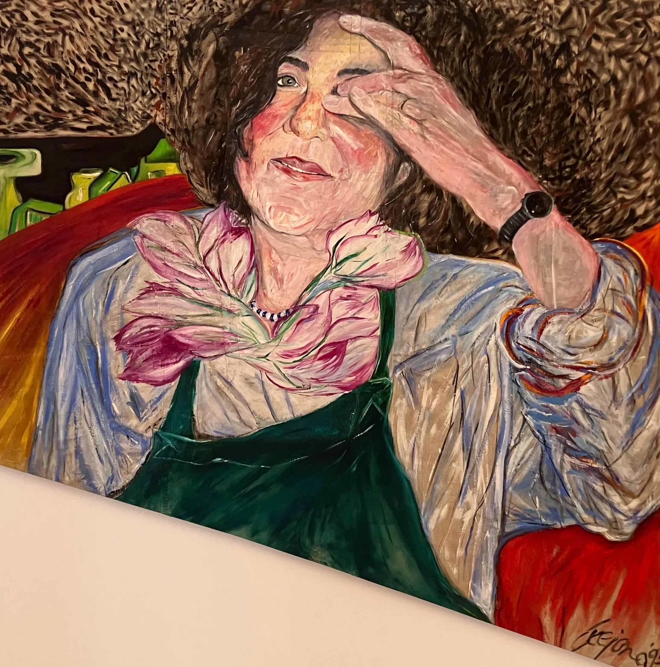 Jacqueline de Jong: Out of Balance (Selbstportrait)