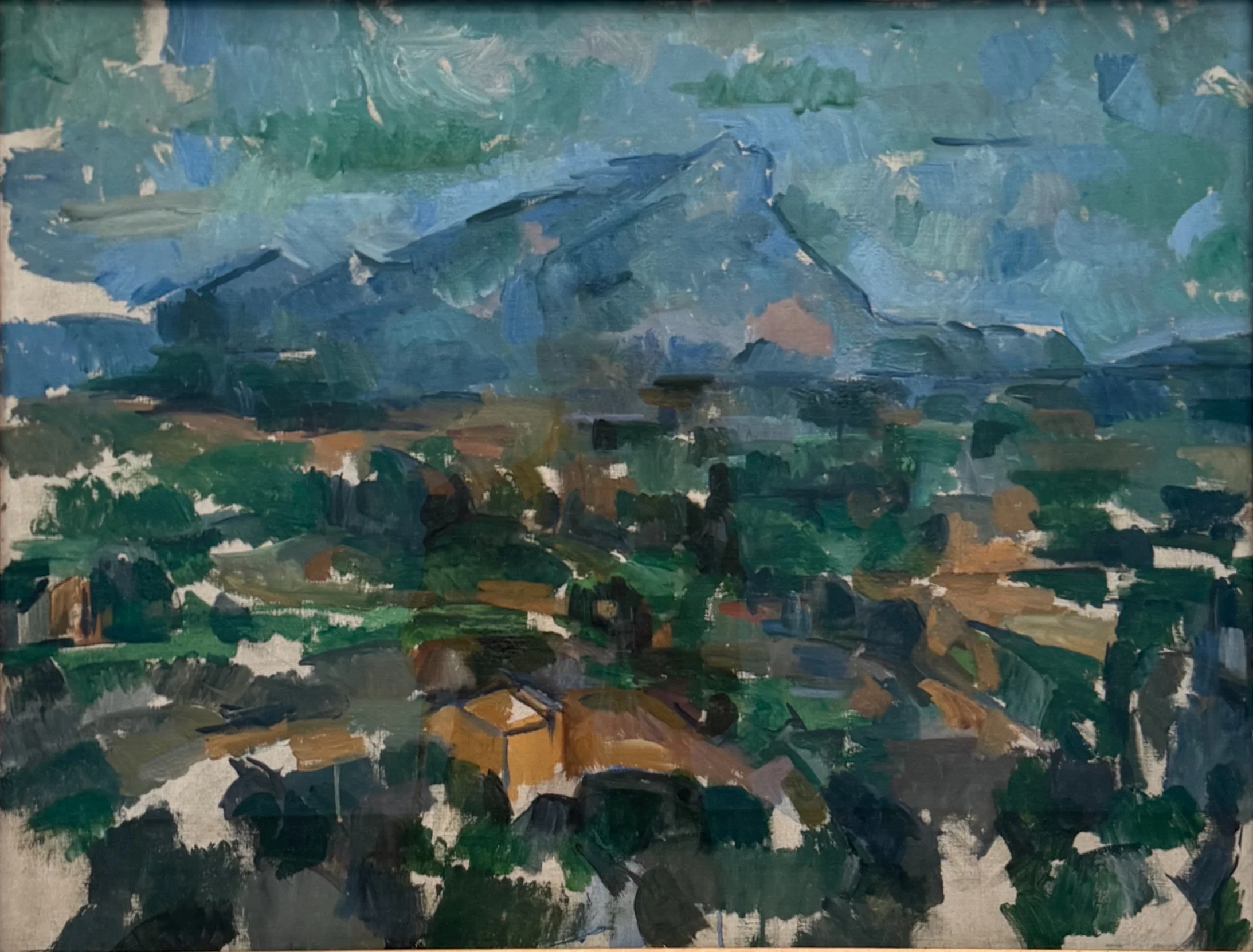 La Montagne Sainte-Victoire vue des Lauves, 1902–1906