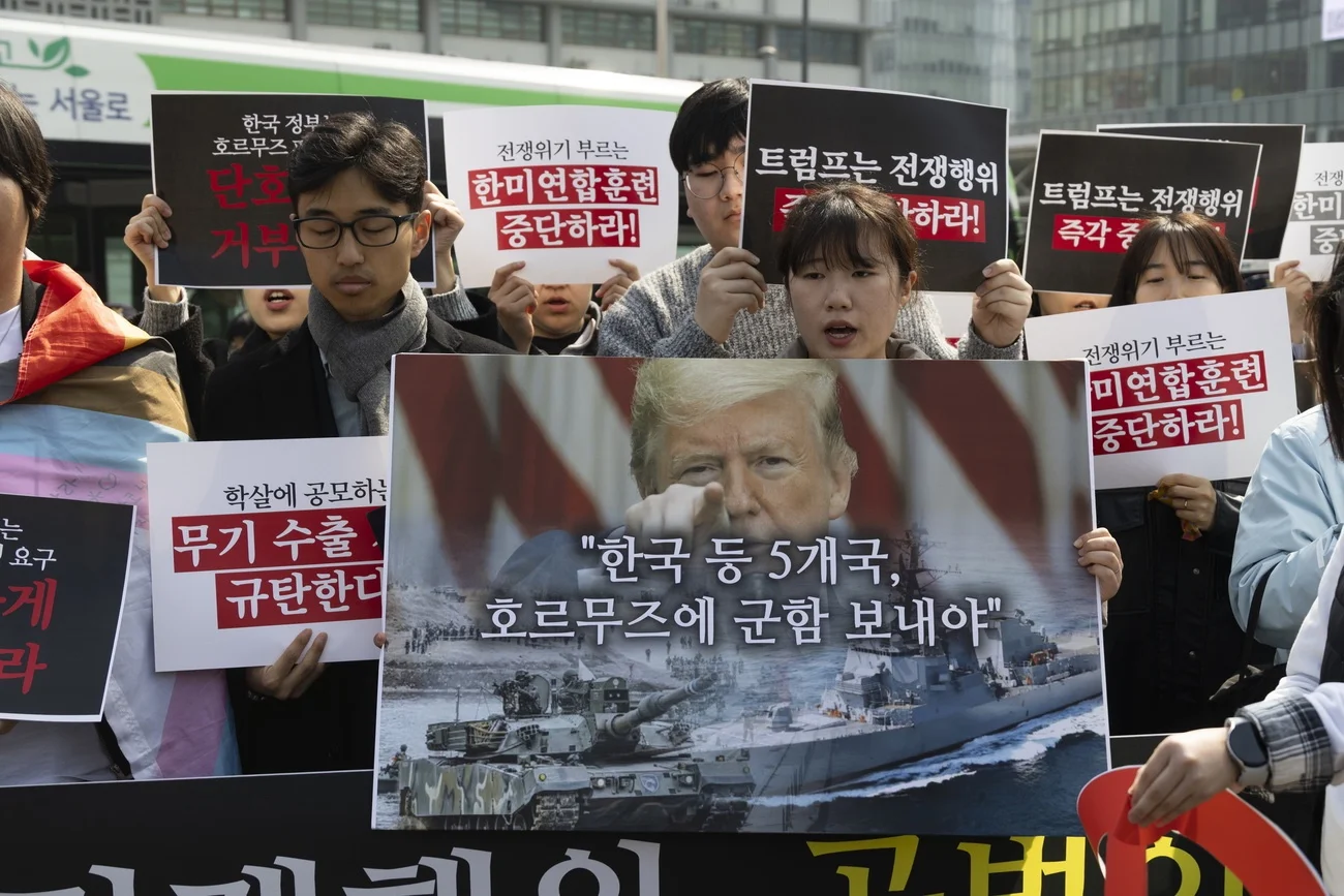 Südkorea Protest