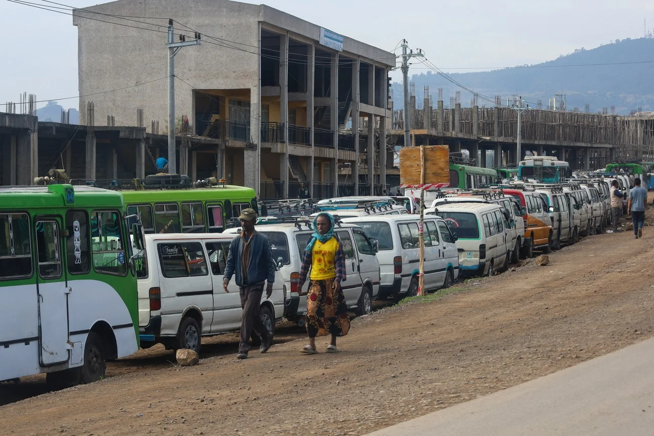 Addis Abebas, Tankstelle