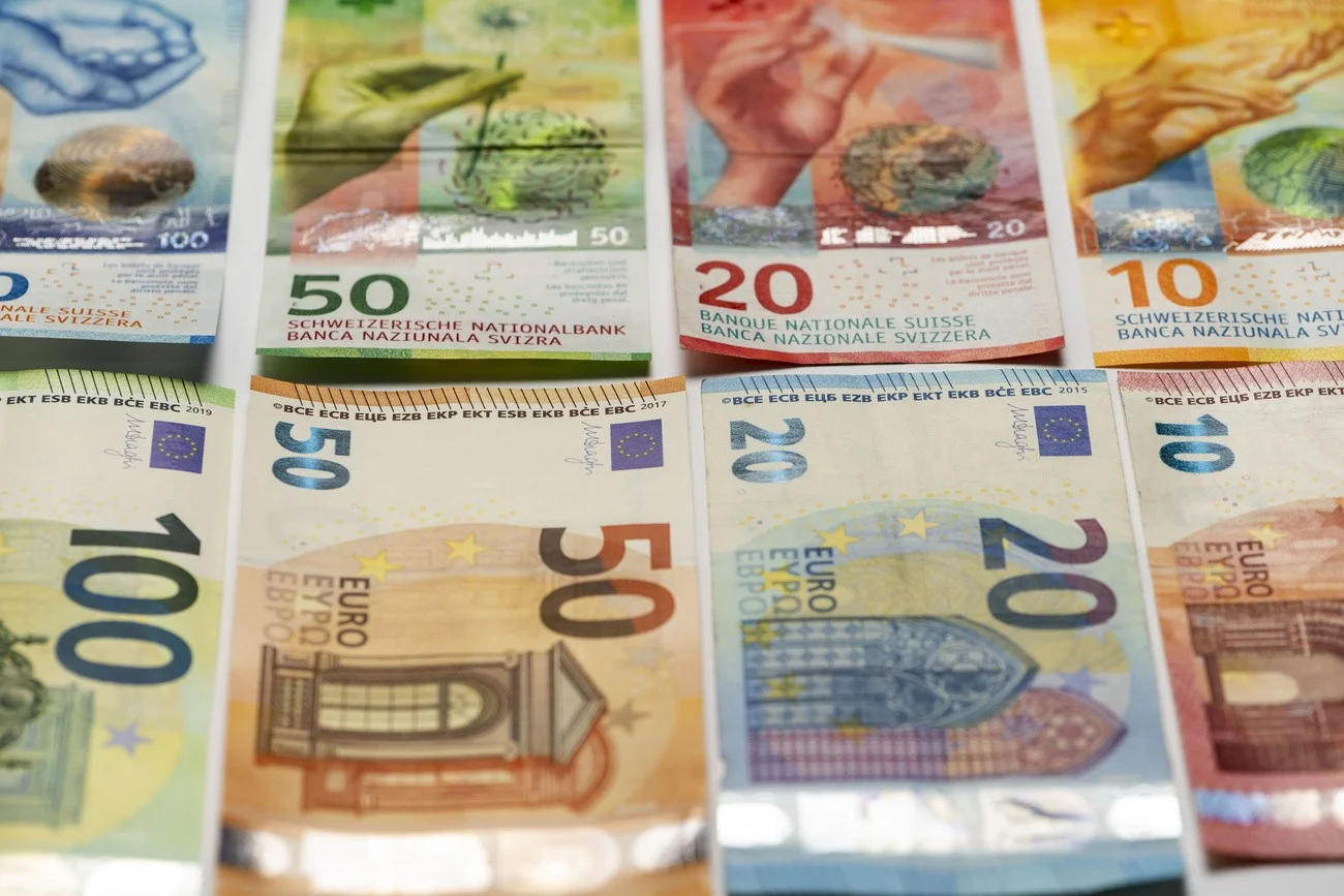 Schweizer Banknoten 