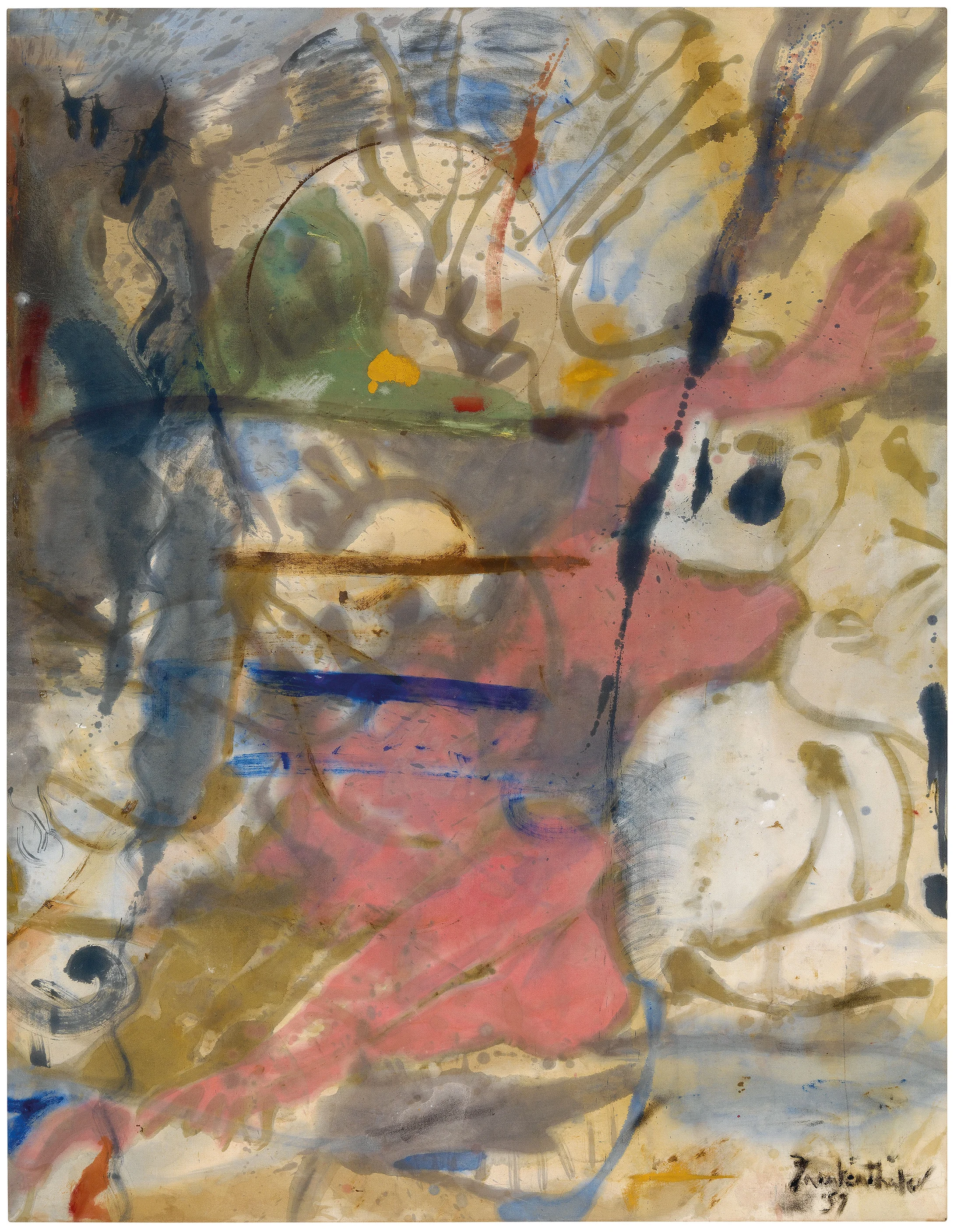 Helen Frankenthaler: Europa
