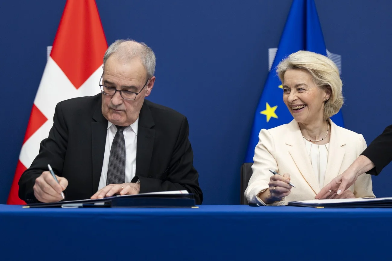 Parmelin, von der Leyen 