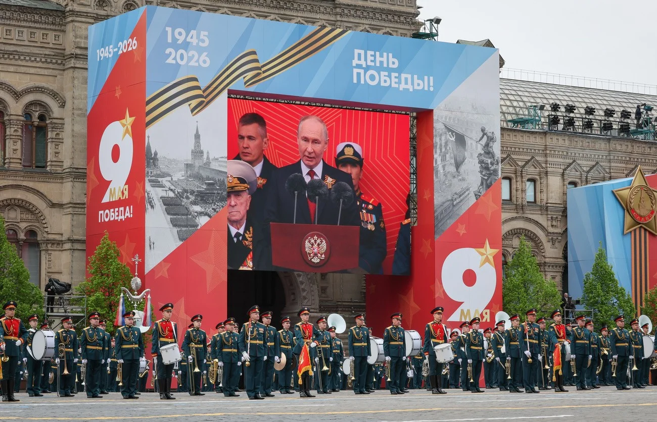 Putin, Parade, Moskau, 