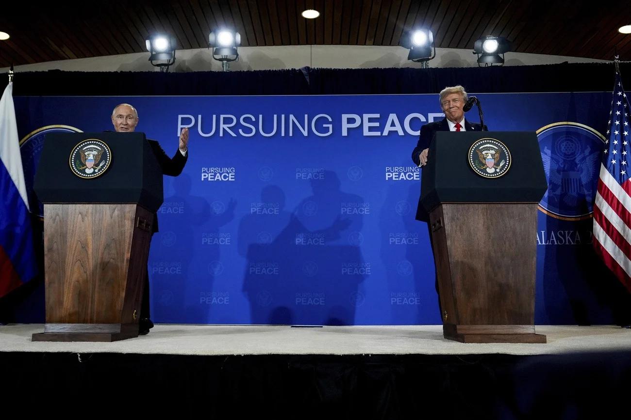 Putin und Trump in Alaska, 2025
