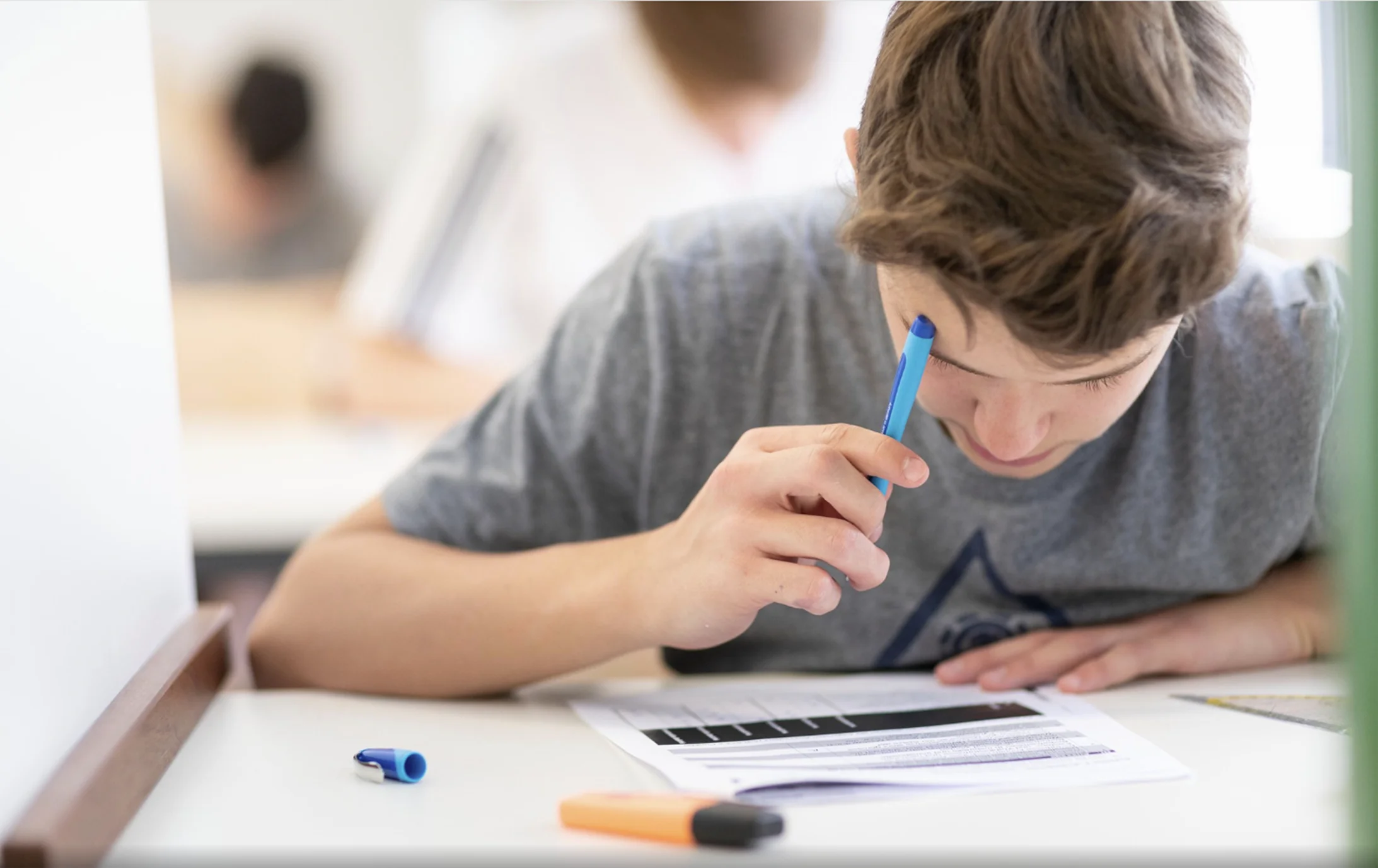 Schüler beim Lernen