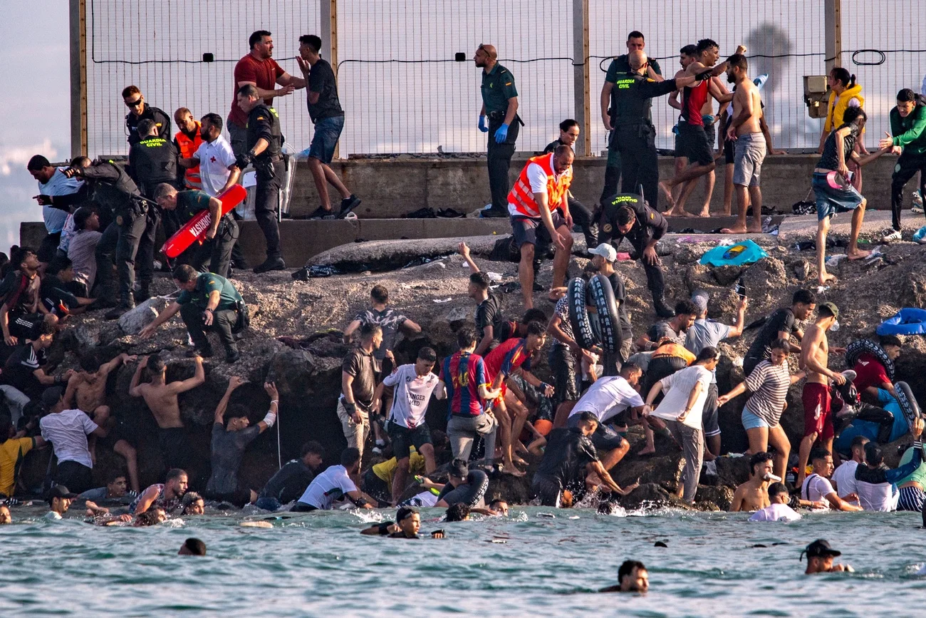 Ceuta Migranten