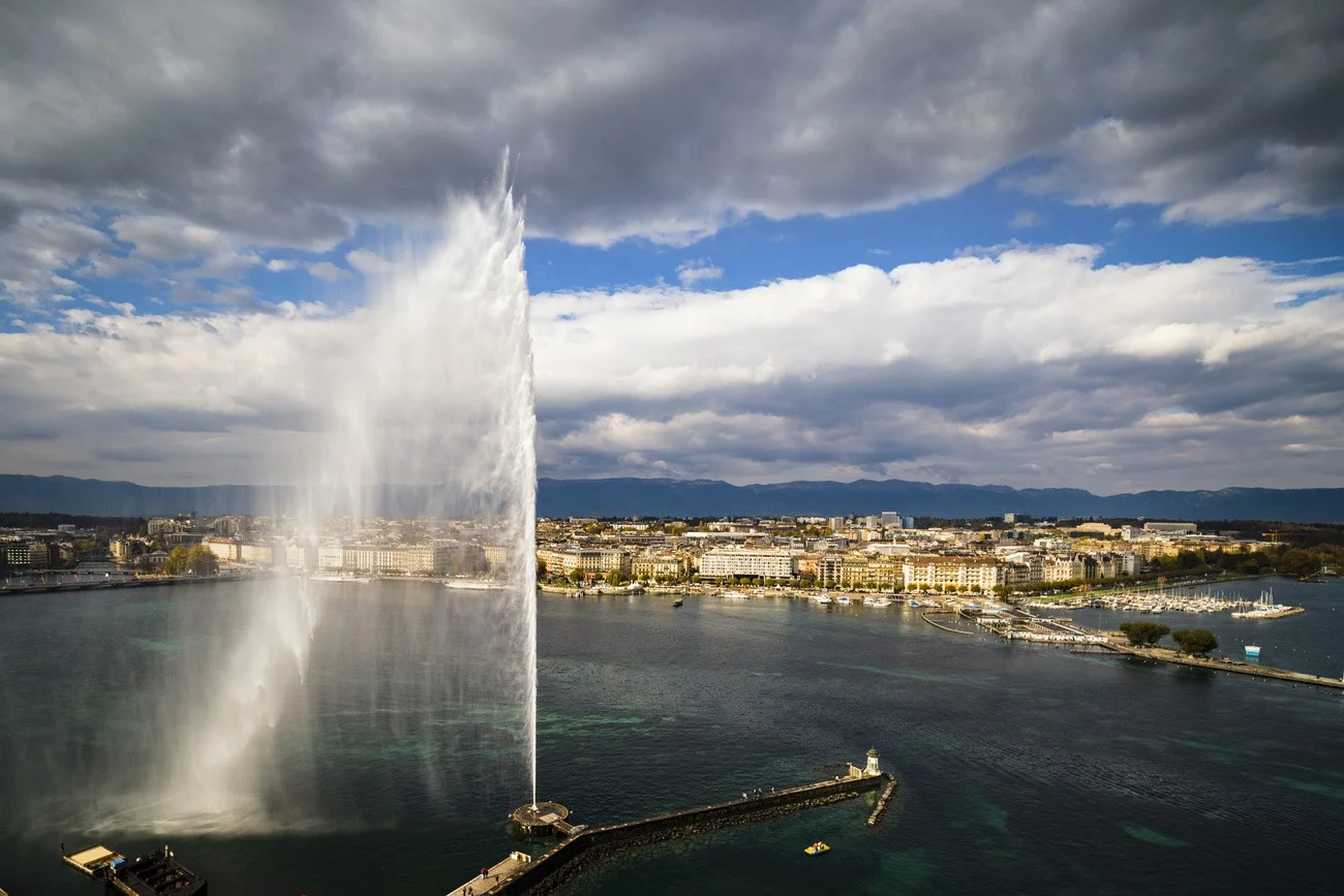 Genf, Jet d’eau