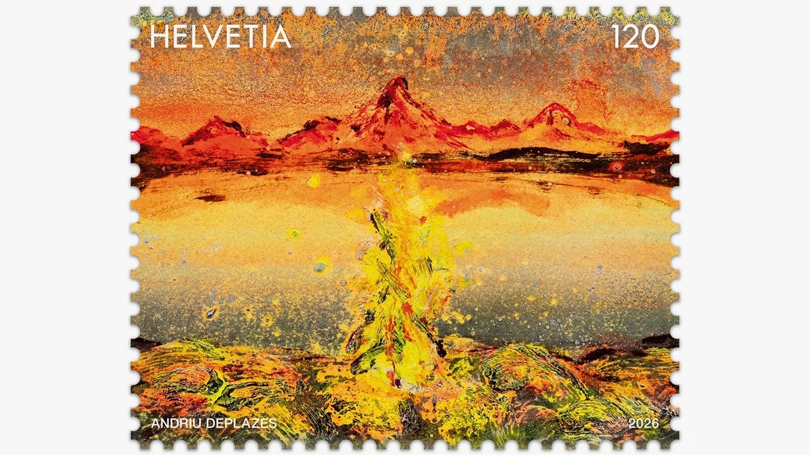 Briefmarke Höhenfeuer