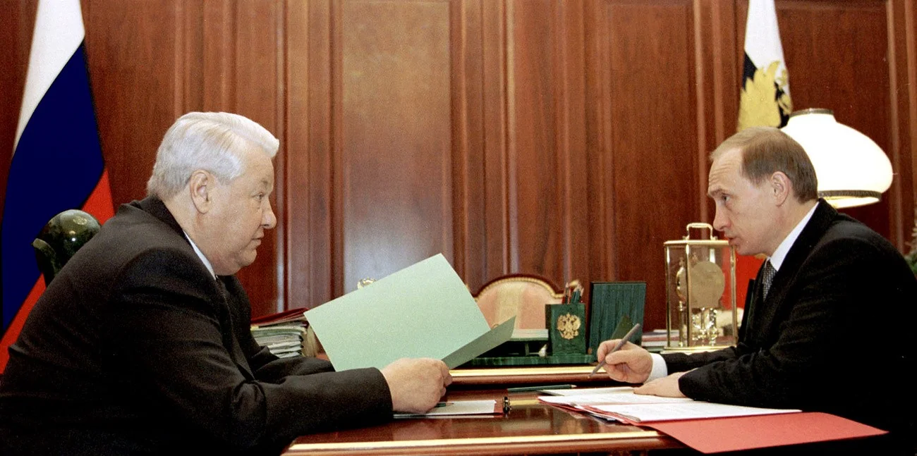 Jelzin, Putin, 1999