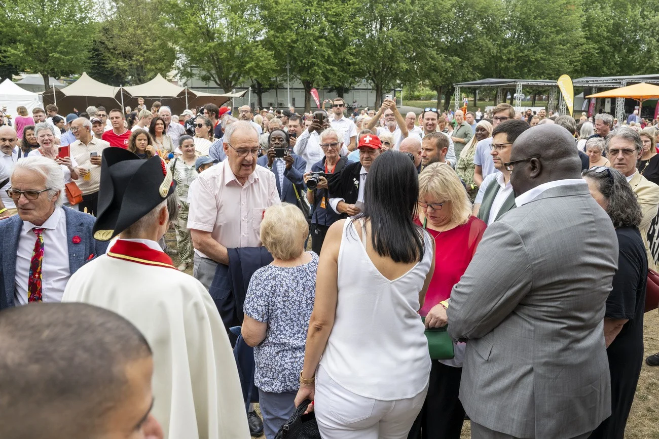 Parmelin in Renens