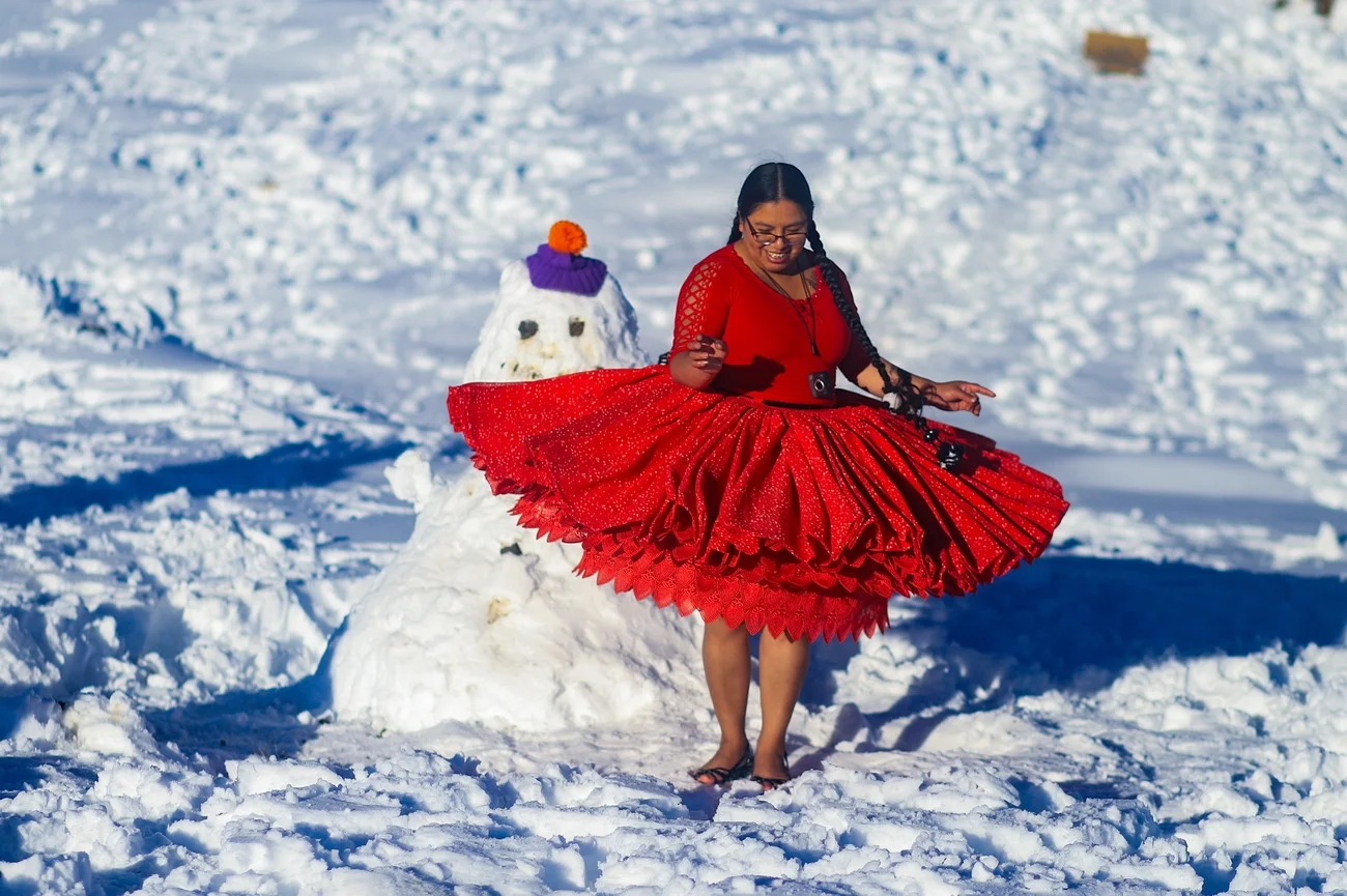 Schnee Bolivien