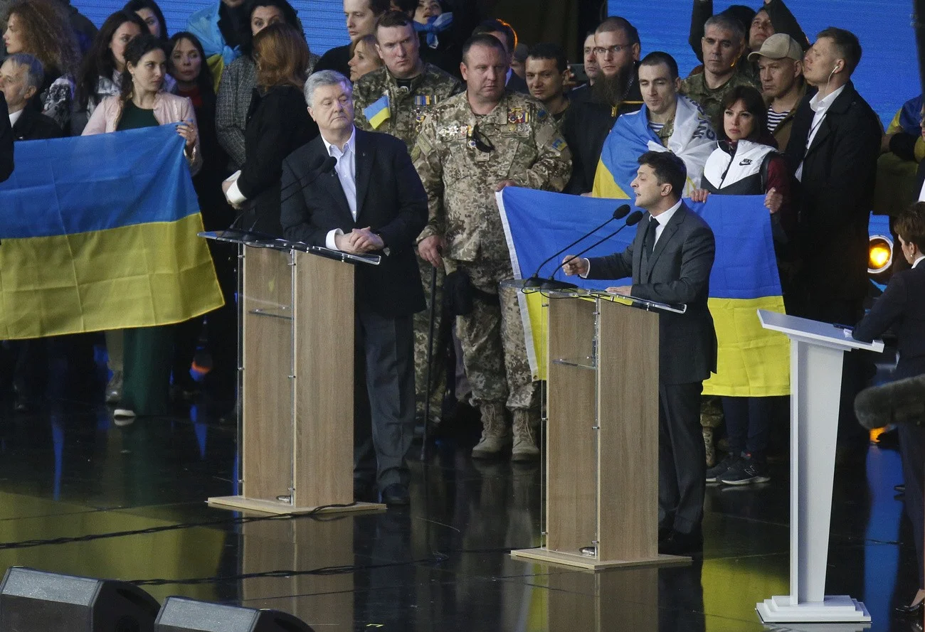 Poroschenko, Selenskyj