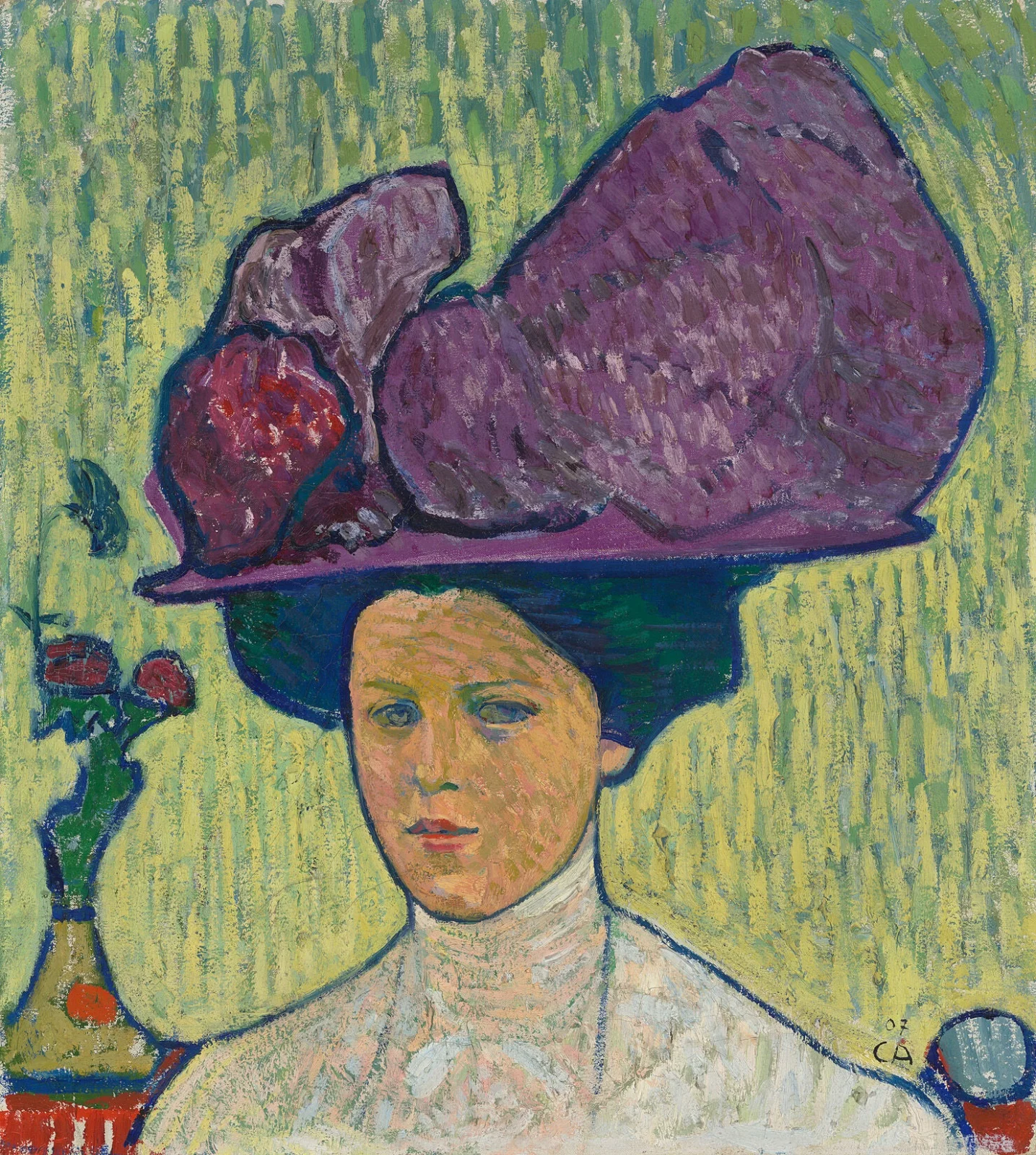 Cuno Amiet: Der violette Hut