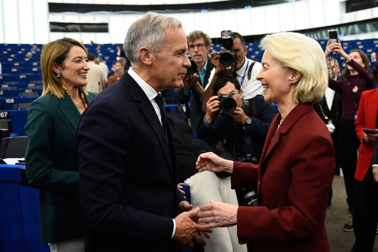 Mark Carney, Ursula von der Leyen