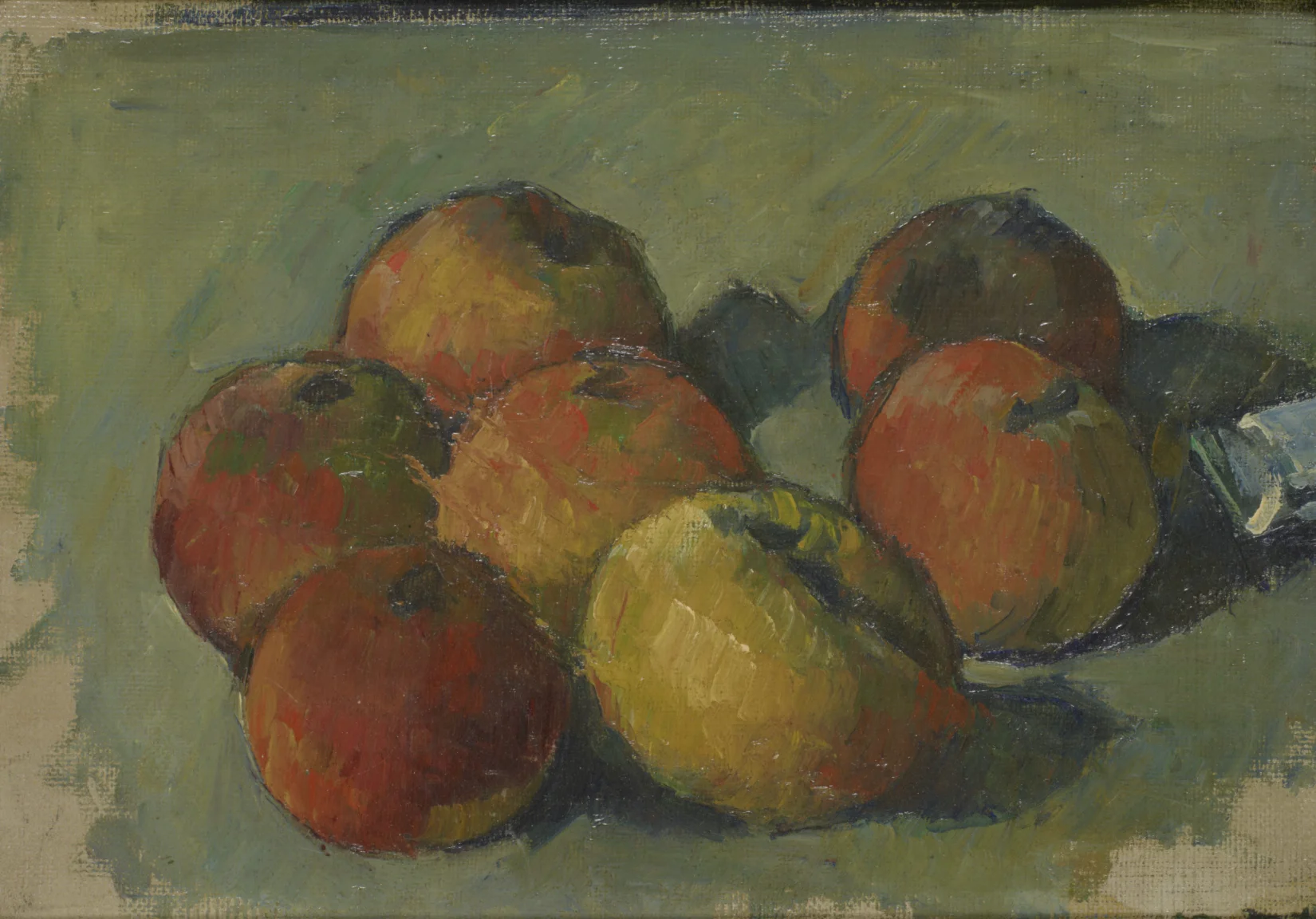 Paul Cezanne: Sept pommes 
