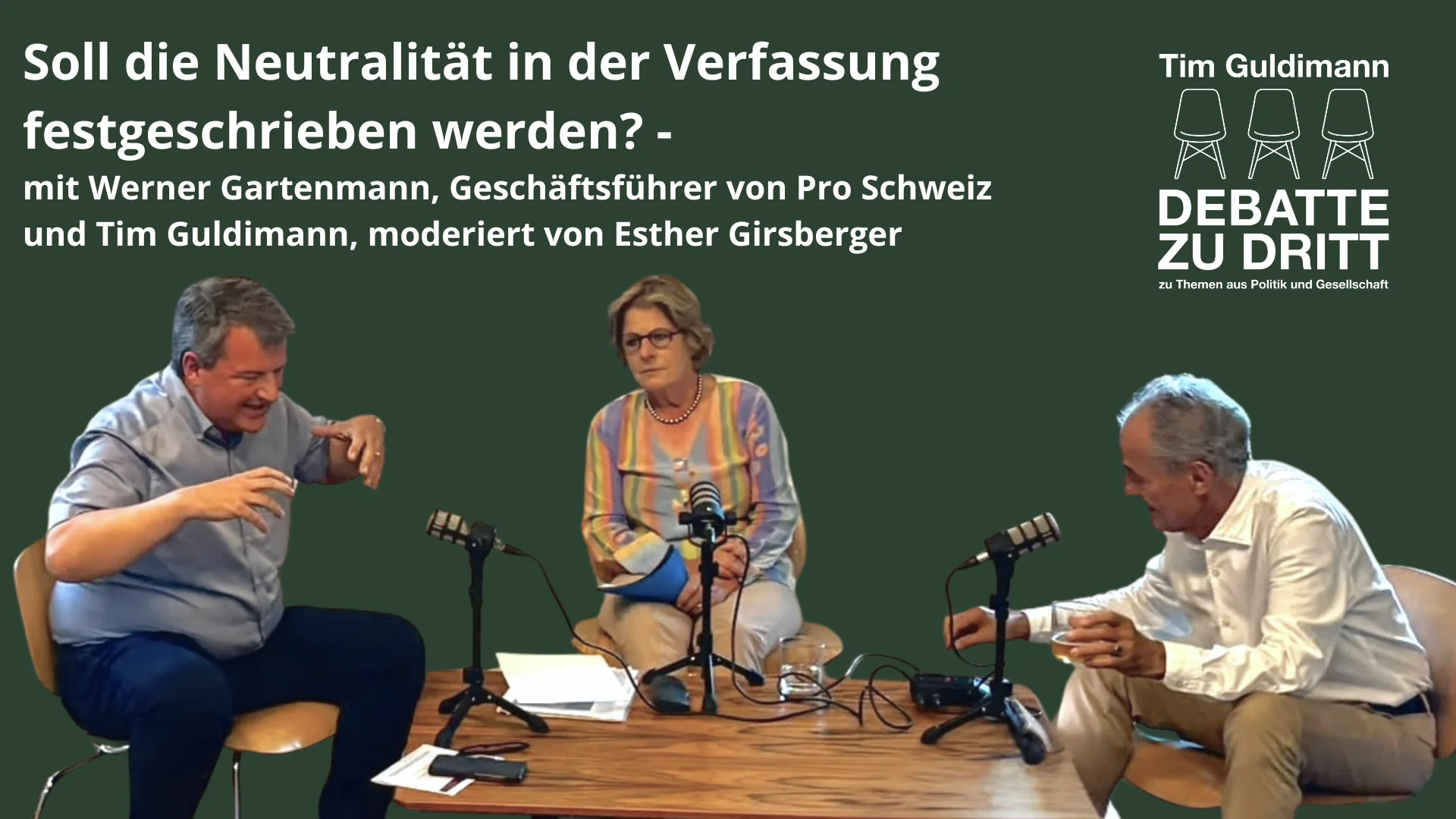 Debatte zu dritt
