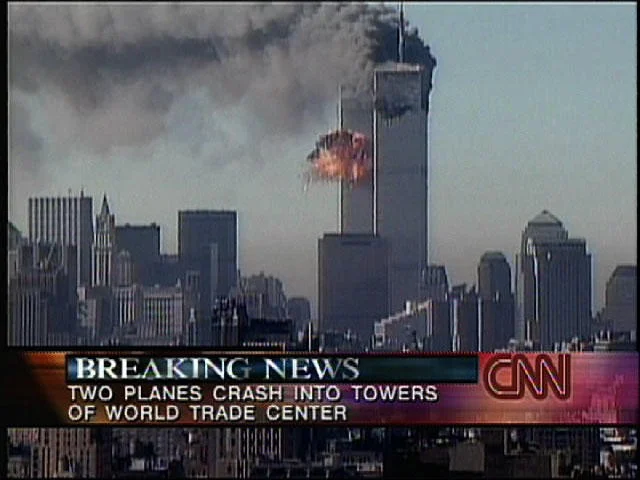 9/11 , Fernsehbild CNN