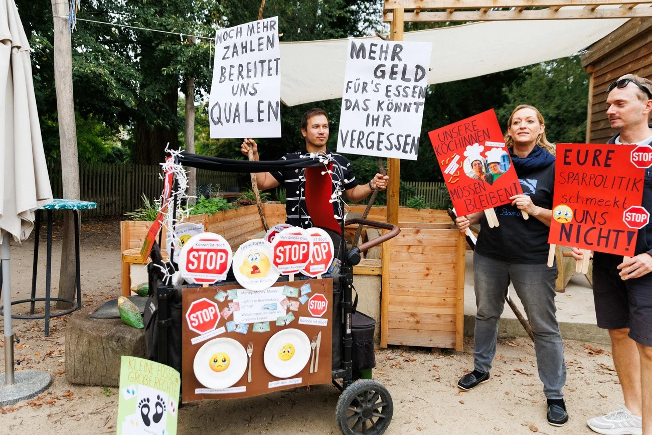 Demo in Potsdam 